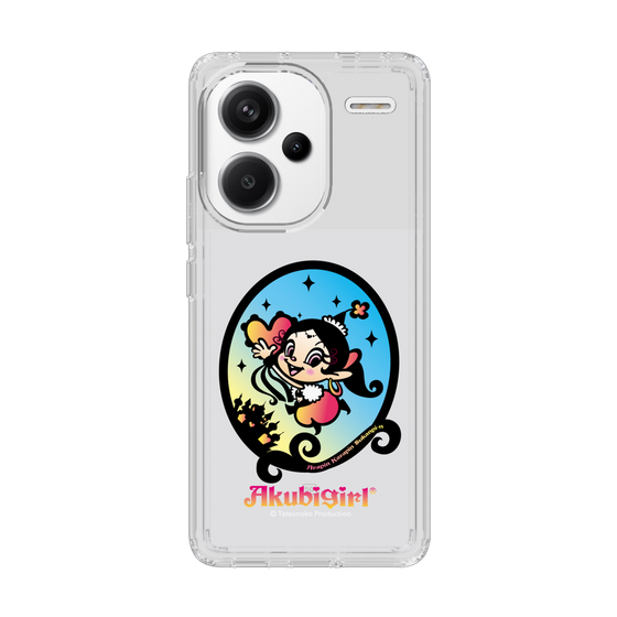 スリムプロテクションケース［ アクビガール - オーバル ］