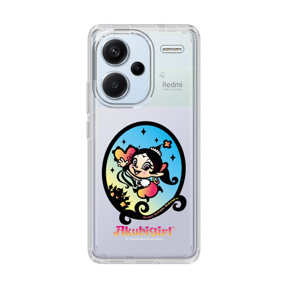 スリムプロテクションケース［ アクビガール - オーバル ］