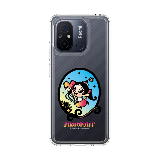スリムプロテクションケース［ アクビガール - オーバル ］