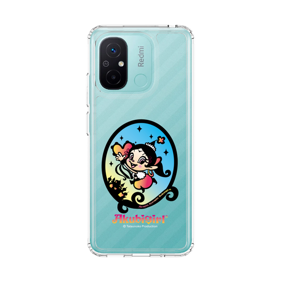 スリムプロテクションケース［ アクビガール - オーバル ］