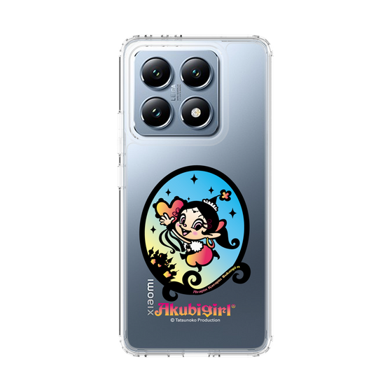 スリムプロテクションケース［ アクビガール - オーバル ］
