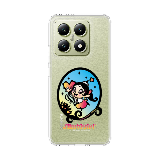 スリムプロテクションケース［ アクビガール - オーバル ］