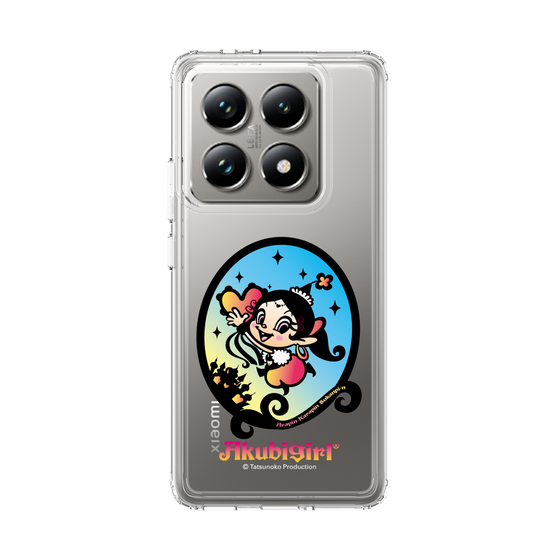スリムプロテクションケース［ アクビガール - オーバル ］