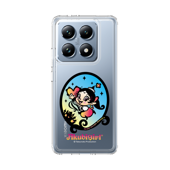スリムプロテクションケース［ アクビガール - オーバル ］