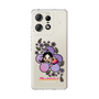 スリムプロテクションケース［ アクビガール - フラワー ］