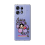 スリムプロテクションケース［ アクビガール - フラワー ］