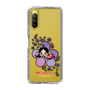 スリムプロテクションケース［ アクビガール - フラワー ］