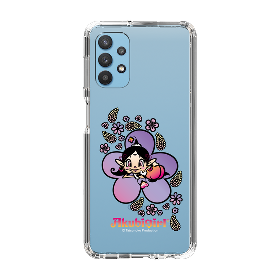 スリムプロテクションケース［ アクビガール - フラワー ］