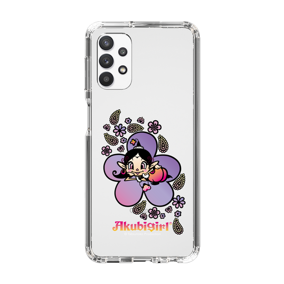 スリムプロテクションケース［ アクビガール - フラワー ］