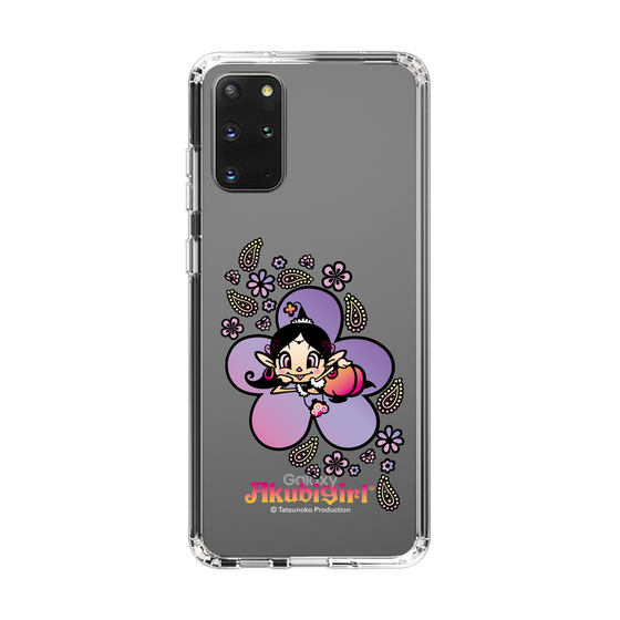 スリムプロテクションケース［ アクビガール - フラワー ］