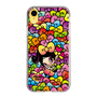 スリムプロテクションケース［ アクビガール - リボン ］