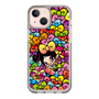 スリムプロテクションケース［ アクビガール - リボン ］