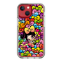 スリムプロテクションケース［ アクビガール - リボン ］