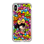 スリムプロテクションケース［ アクビガール - リボン ］