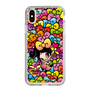 スリムプロテクションケース［ アクビガール - リボン ］