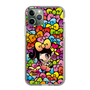 スリムプロテクションケース［ アクビガール - リボン ］