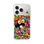 スリムプロテクションケース［ アクビガール - リボン ］