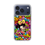 スリムプロテクションケース［ アクビガール - リボン ］