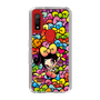 スリムプロテクションケース［ アクビガール - リボン ］
