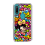 スリムプロテクションケース［ アクビガール - リボン ］