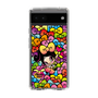 スリムプロテクションケース［ アクビガール - リボン ］