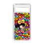 スリムプロテクションケース［ アクビガール - リボン ］