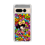 スリムプロテクションケース［ アクビガール - リボン ］