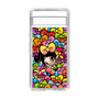 スリムプロテクションケース［ アクビガール - リボン ］