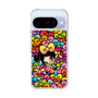 スリムプロテクションケース［ アクビガール - リボン ］