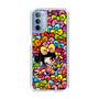 スリムプロテクションケース［ アクビガール - リボン ］