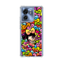 スリムプロテクションケース［ アクビガール - リボン ］