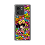 スリムプロテクションケース［ アクビガール - リボン ］
