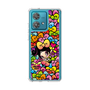 スリムプロテクションケース［ アクビガール - リボン ］