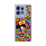 スリムプロテクションケース［ アクビガール - リボン ］