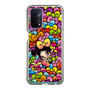 スリムプロテクションケース［ アクビガール - リボン ］