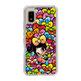 スリムプロテクションケース［ アクビガール - リボン ］
