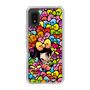 スリムプロテクションケース［ アクビガール - リボン ］