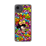 スリムプロテクションケース［ アクビガール - リボン ］
