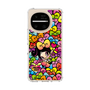 スリムプロテクションケース［ アクビガール - リボン ］