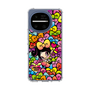 スリムプロテクションケース［ アクビガール - リボン ］