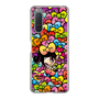 スリムプロテクションケース［ アクビガール - リボン ］