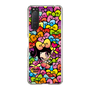 スリムプロテクションケース［ アクビガール - リボン ］