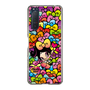 スリムプロテクションケース［ アクビガール - リボン ］