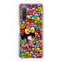 スリムプロテクションケース［ アクビガール - リボン ］