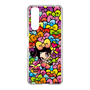 スリムプロテクションケース［ アクビガール - リボン ］