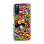 スリムプロテクションケース［ アクビガール - リボン ］