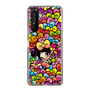 スリムプロテクションケース［ アクビガール - リボン ］