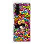 スリムプロテクションケース［ アクビガール - リボン ］