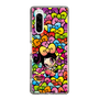 スリムプロテクションケース［ アクビガール - リボン ］