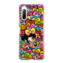スリムプロテクションケース［ アクビガール - リボン ］